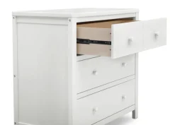 3 Drawer Dresser with Interlocking Drawers