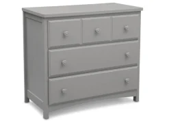 3 Drawer Dresser with Interlocking Drawers