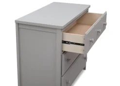 3 Drawer Dresser with Interlocking Drawers