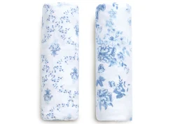 100% Organic Cotton Fitted Crib Sheets - 2 Pack