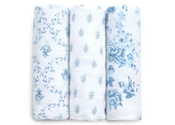 100% Organic Cotton Fitted Crib Sheets - 3 Pack