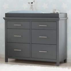 Avery 6 Drawer Dresser with Changing Top