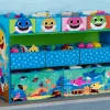 Baby Shark Deluxe 9 Bin Design and Store Toy Organizer