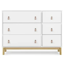 babyGap Legacy 6 Drawer Dresser with Leather Pulls and Interlocking Drawers