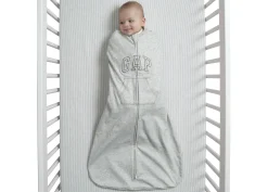 babyGap TrueSleep Sleep Sack with Zipper and Built-In Swaddle, 0-6 Months