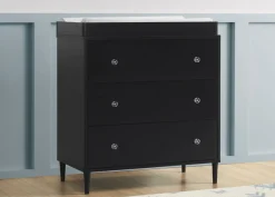 Bowie 3 Drawer Dresser with Changing Top and Interlocking Drawers