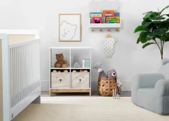 Brannan Bear Bookcase with Bins