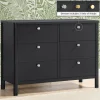 Brooks 6 Drawer Dresser with Interlocking Drawers