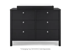 Brooks 6 Drawer Dresser with Interlocking Drawers