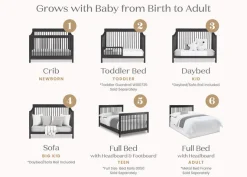 Brooks 6-in-1 Convertible Crib