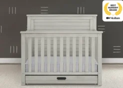 Caden 6-in-1 Convertible Crib with Trundle Drawer