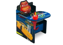 Cars Chair Desk with Storage Bin