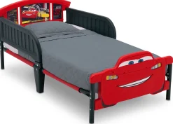 Cars 3D-Footboard Toddler Bed