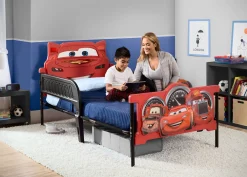 Cars Plastic 3D Twin Bed