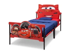 Cars Plastic 3D Twin Bed
