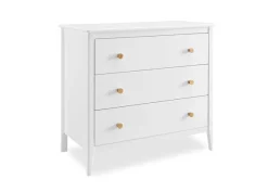 Casey 3 Drawer Dresser with Interlocking Drawers