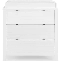 Cassie 3 Drawer Dresser with Changing Top