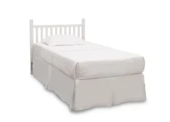 Classic Mini Crib with 2.75-inch Mattress - Convertible to Twin Bed