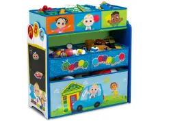 CoComelon 6 Bin Design and Store Toy Organizer