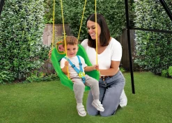 Cocomelon 2-In-1 Outdoor Kids Swing