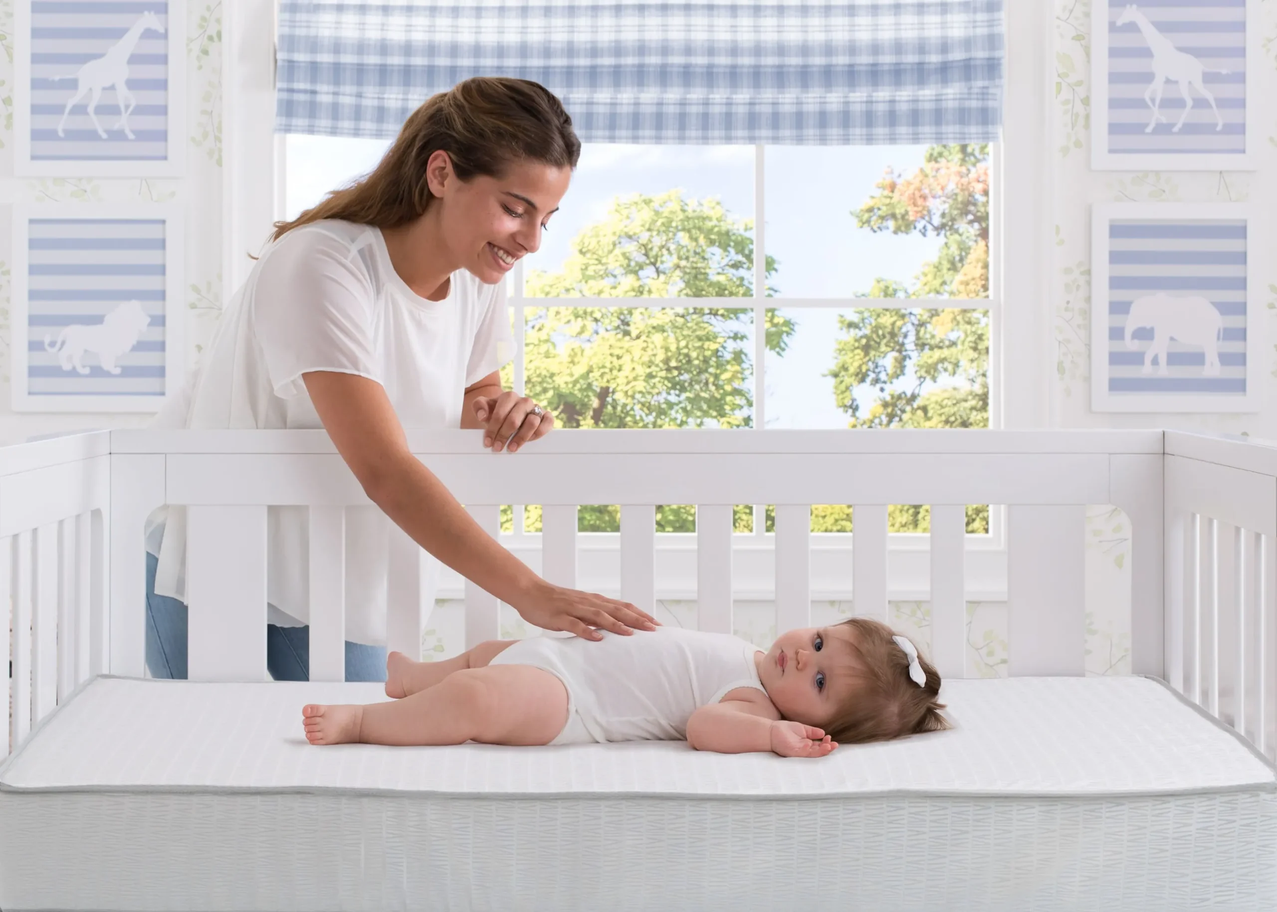 CoolLux Two-Stage Crib and Toddler Mattress