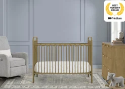 Darcy 4-in-1 Convertible Metal Crib