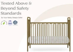 Darcy 4-in-1 Convertible Metal Crib