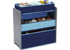 Design and Store 6 Bin Toy Organizer
