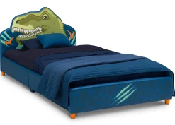 Dinosaur Upholstered Twin Bed