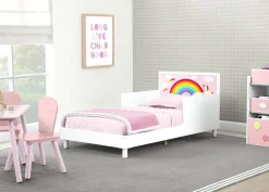 Dreamer Toddler Bed (Choose from Dinosaur or Rainbow Headboard Stickers)