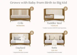 Dylan 4-in-1 Convertible Crib