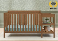 Ellie 5-in-1 Convertible Crib and Changer