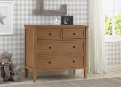 Epic 3 Drawer Dresser with Interlocking Drawers