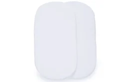 Fitted Bassinet Sheet Set, 2-Pack – Compatible with the Following Simmons Kids Bassinet: 701305