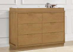 Forever 6 Drawer Dresser with Interlocking Drawers - Naturals Collection