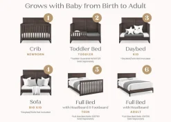 Foundry 6-in-1 Convertible Crib