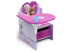 Frozen Chair Desk with Storage Bin