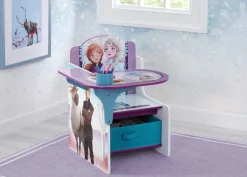 Frozen II Chair Desk with Storage Bin