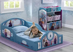 Frozen II Plastic Sleep and Play Toddler Bed