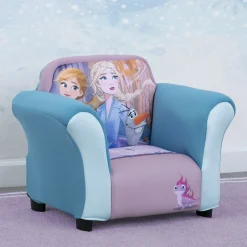 Frozen II Upholstered Chair with Sculpted Plastic Frame