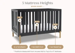 Hendrix 4-in-1 Convertible Crib