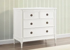 Heritage 4 Drawer Dresser with Changing Top and Interlocking Drawers