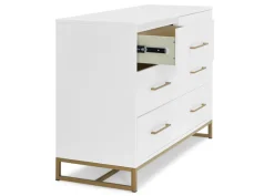 Jade 6 Drawer Dresser with Interlocking Drawers