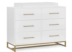 Jade 6 Drawer Dresser with Interlocking Drawers