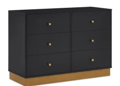 James 6 Drawer Dresser with Interlocking Drawers