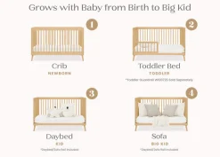 Jordan 4-in-1 Convertible Crib