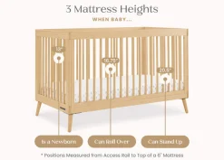 Jordan 4-in-1 Convertible Crib