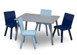 Kids Table and Chair Set (4 Chairs Included)
