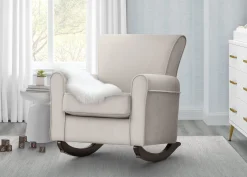 Lancaster Rocking Chair featuring LiveSmart Fabric by Culp