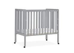 Lee Portable Folding Mini Crib with 1.5-Inch Mattress